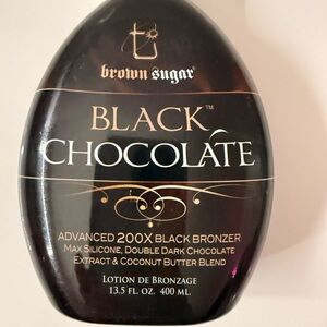 Brown Sugar Black Chocolate Bronzer Lotion 80% Full